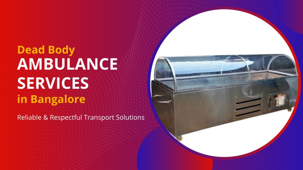 dead body ambulance service